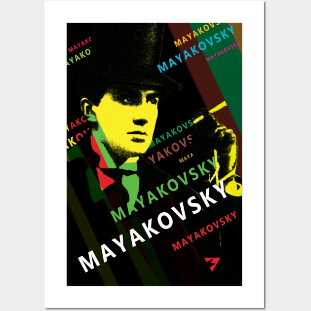 Vladimir Mayakovsky - A Slap in the Face of Public Taste Wall Art by Exile Kings 